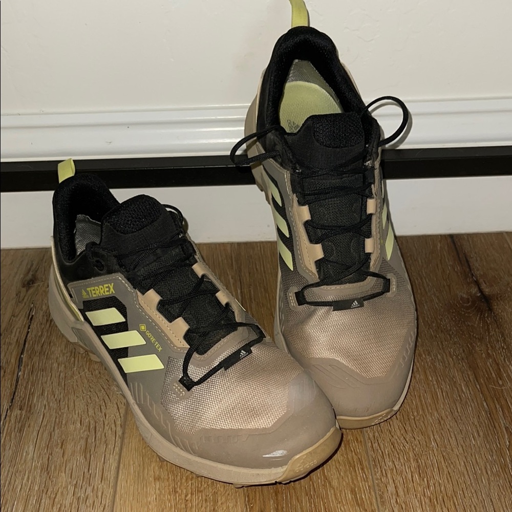Adidas Terrex Beige and Black Sneakers